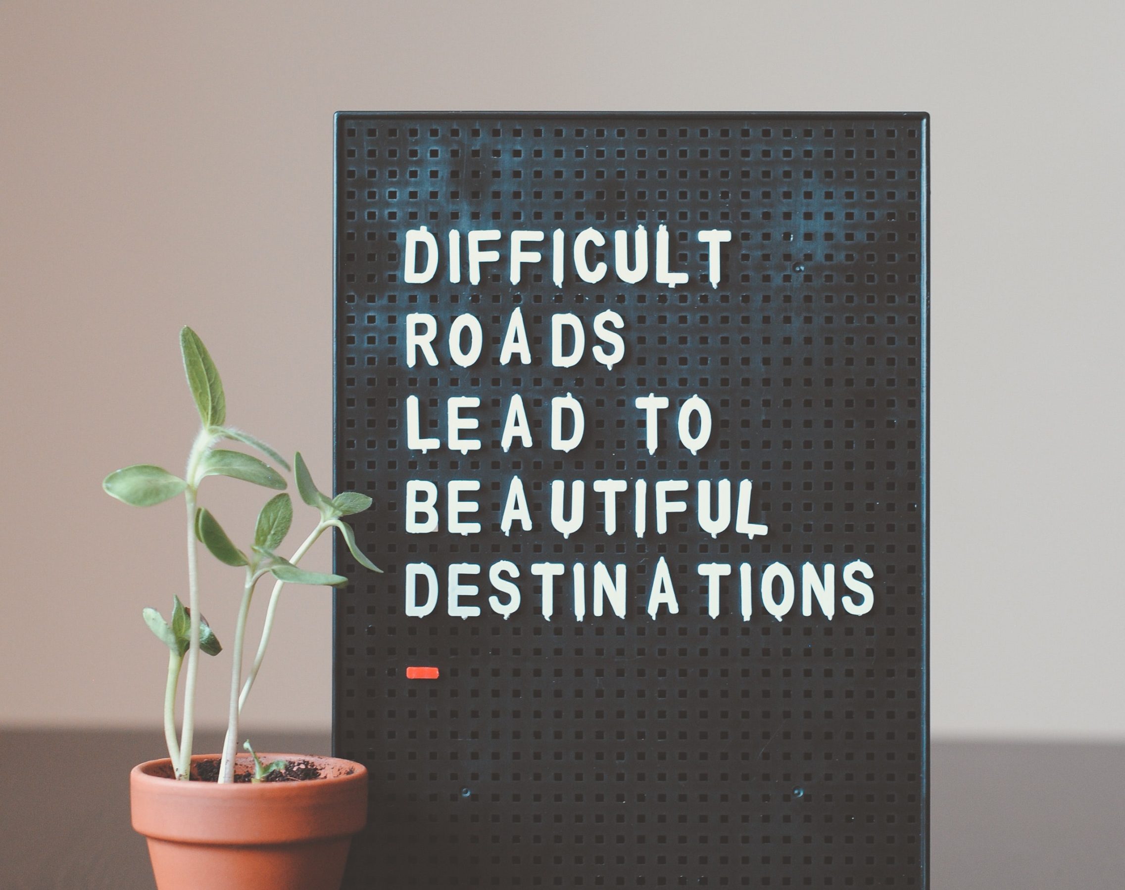 Mood board: Difficult roads lead to beautiful destinations