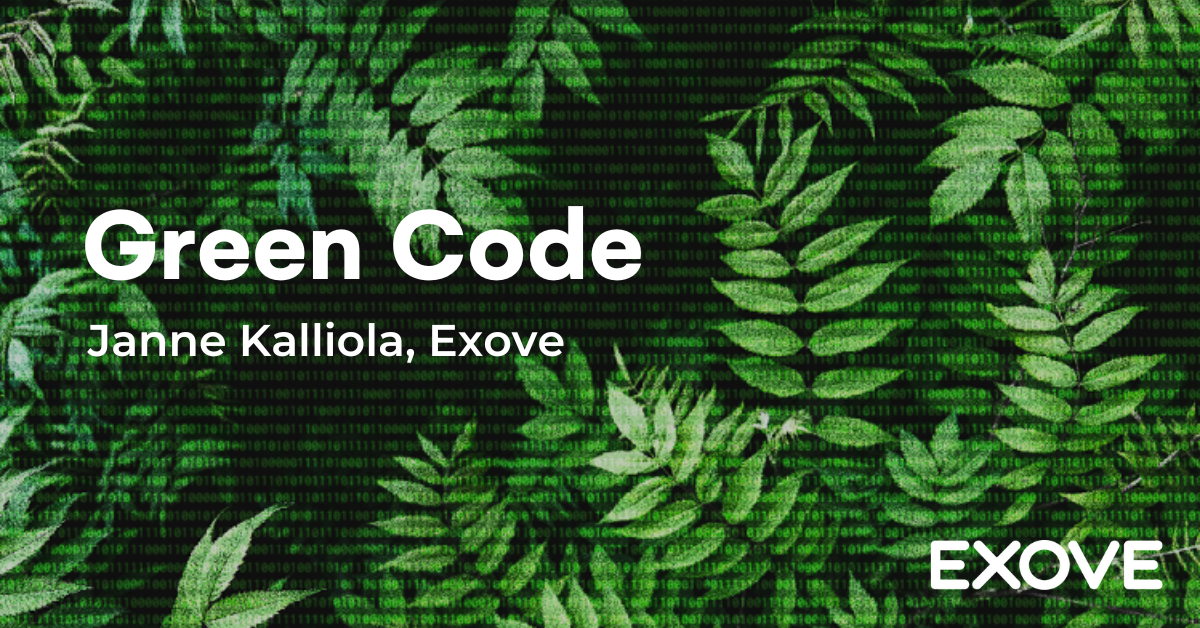 Green Code book banner.