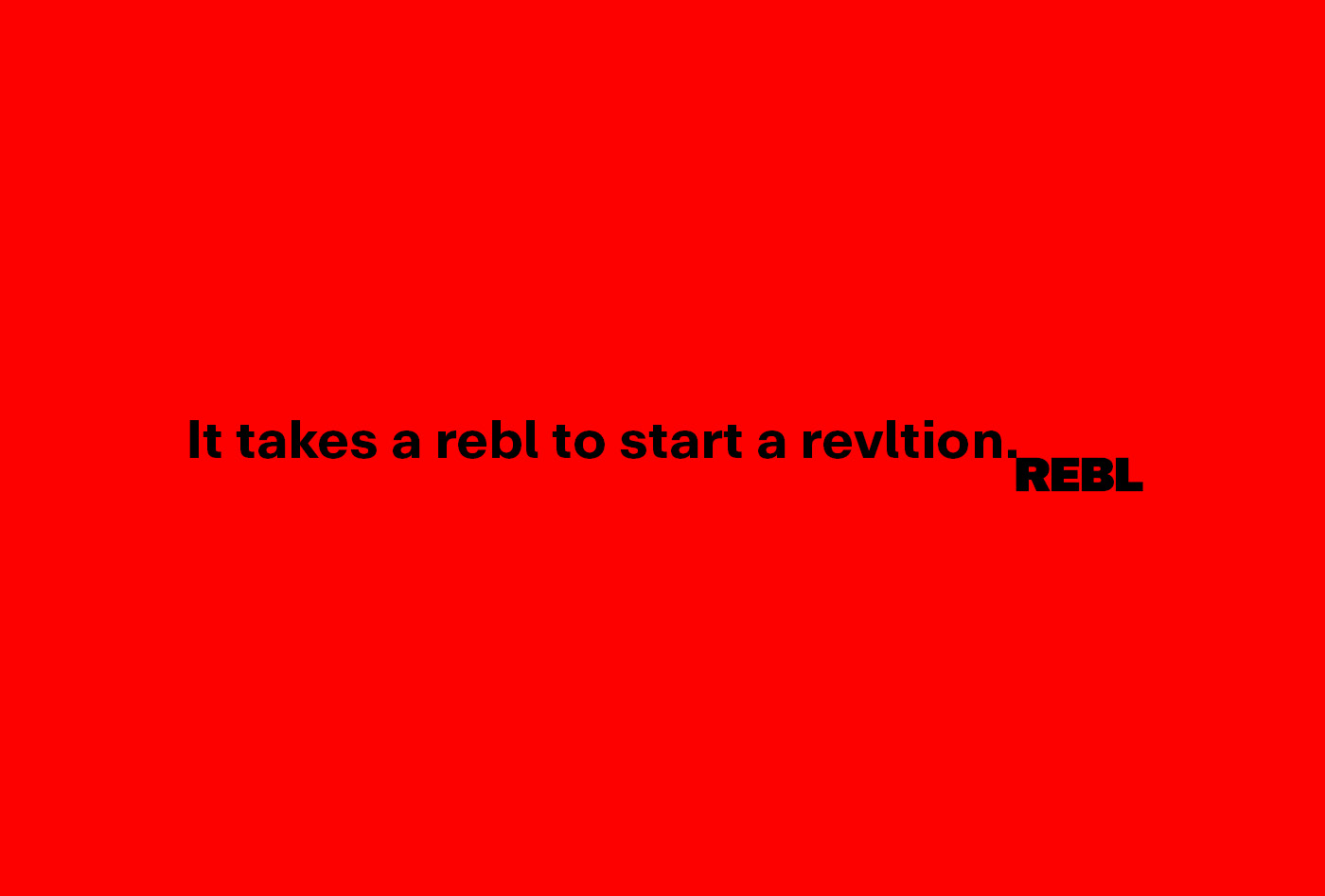 Rebl Group slogan.