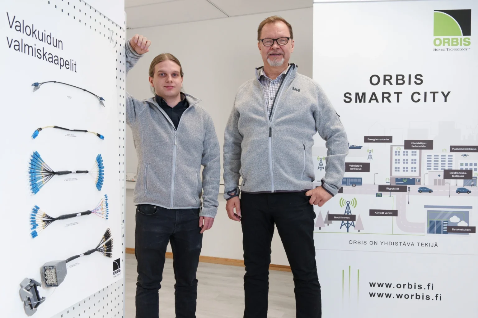 Orbis Oy:n brändikuva.