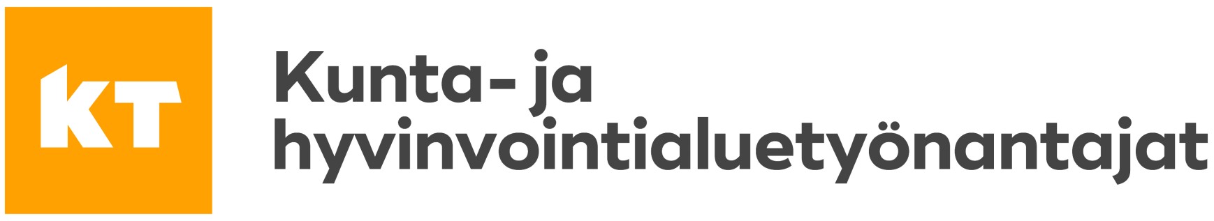 Logo Kunta- ja hyvinvointialuetyönantajat KT.